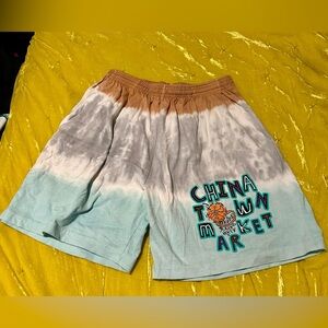 Chinatown Market Men's Athletic Shorts - Tie Dye Basketball Design Mens XXL
